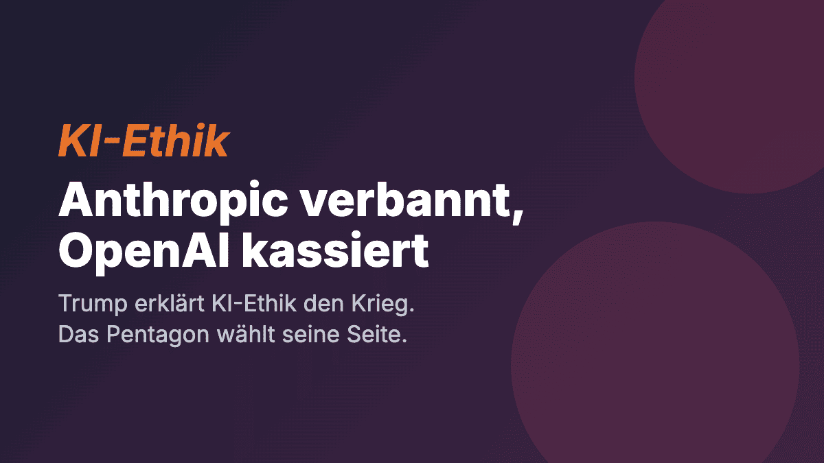 KI-Ethik wird zum Wettbewerbsnachteil
