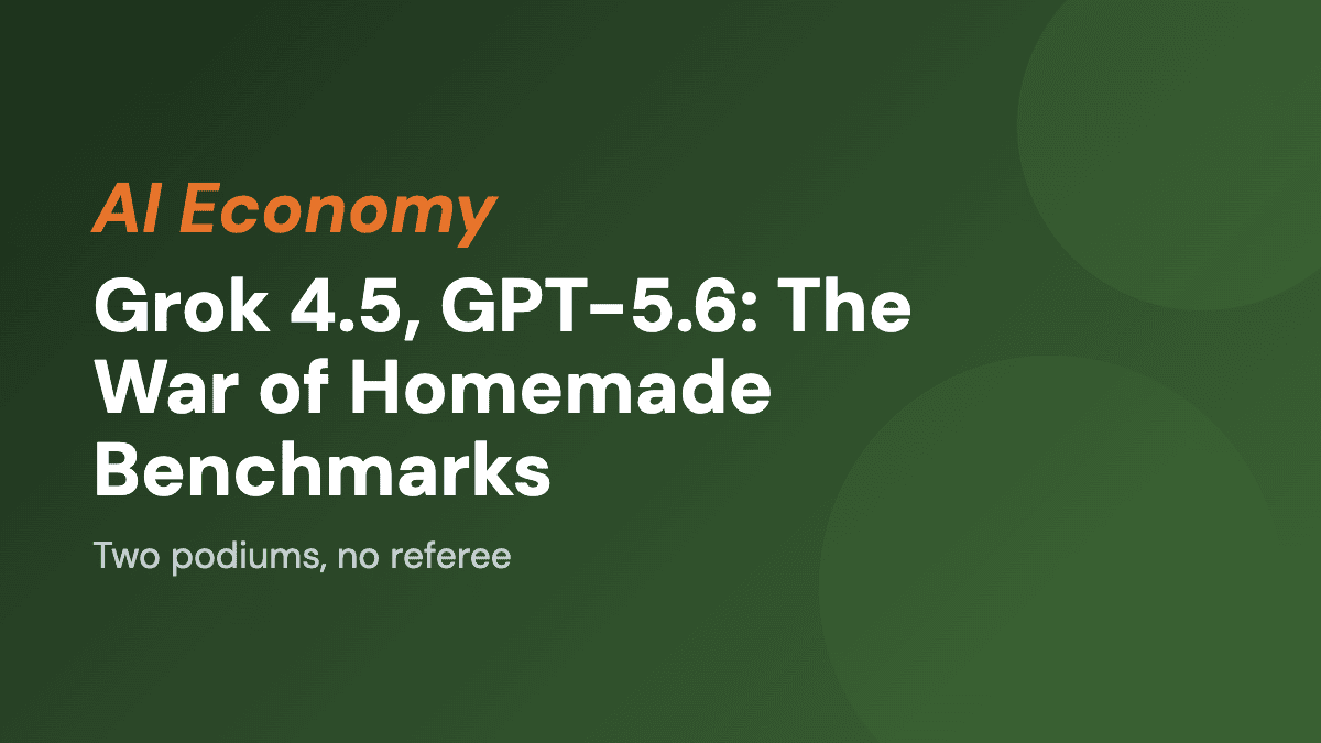 Grok 4.5, GPT-5.6: The War of Homemade Benchmarks