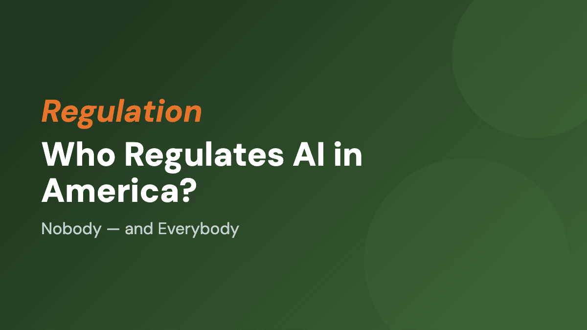 Who Regulates AI in America? Nobody — and Everybody