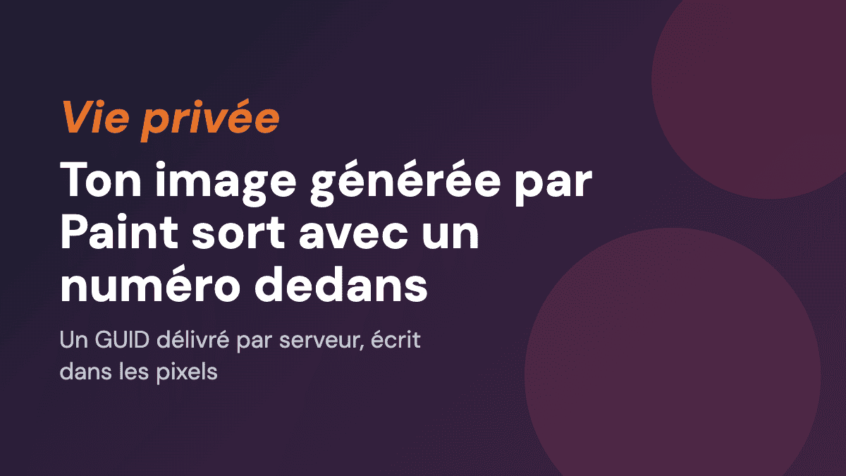 Ton image générée par Paint sort avec un numéro dedans