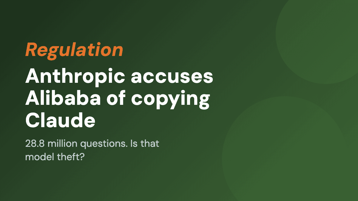 Anthropic Accuses Alibaba of Copying Claude