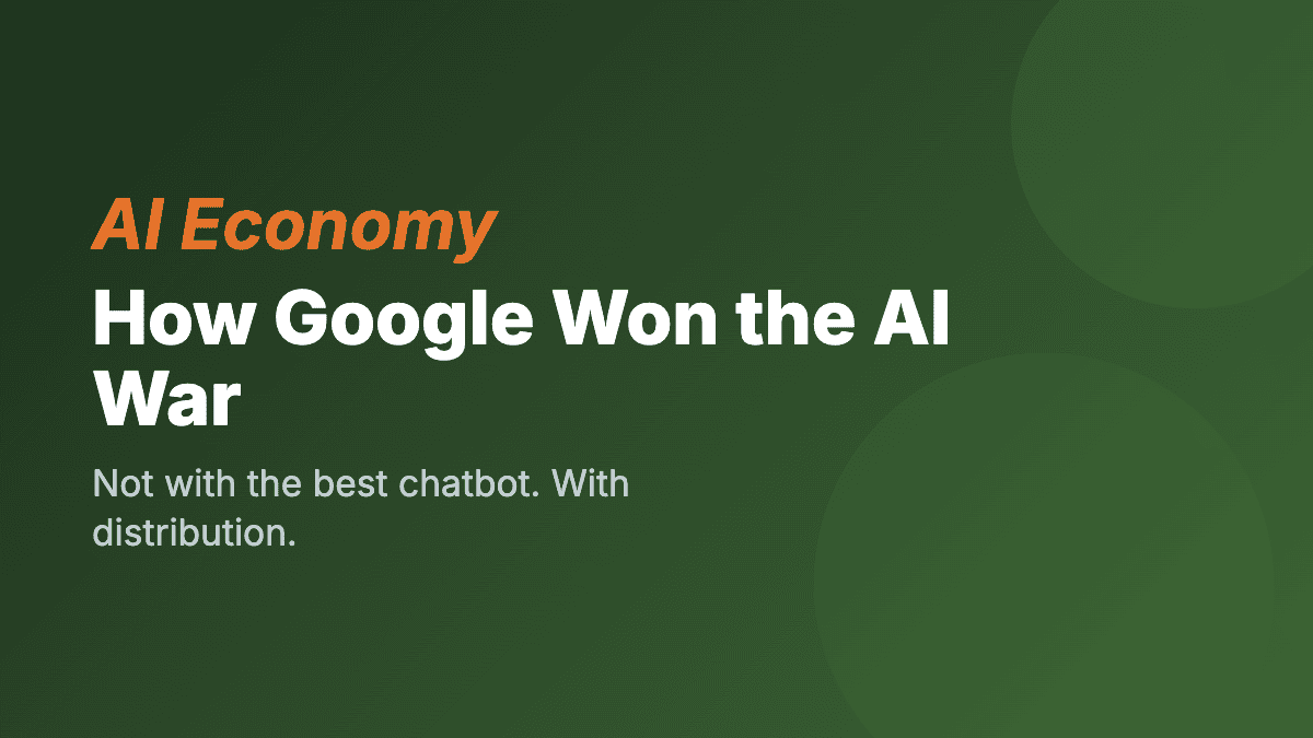 How Google Won the AI War Without Making the Best Chatbot