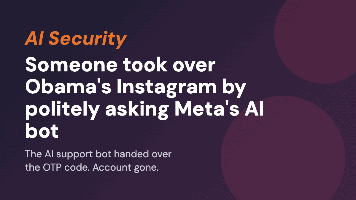 Someone Took Over Obama's Instagram by Politely Asking Meta's AI Bot