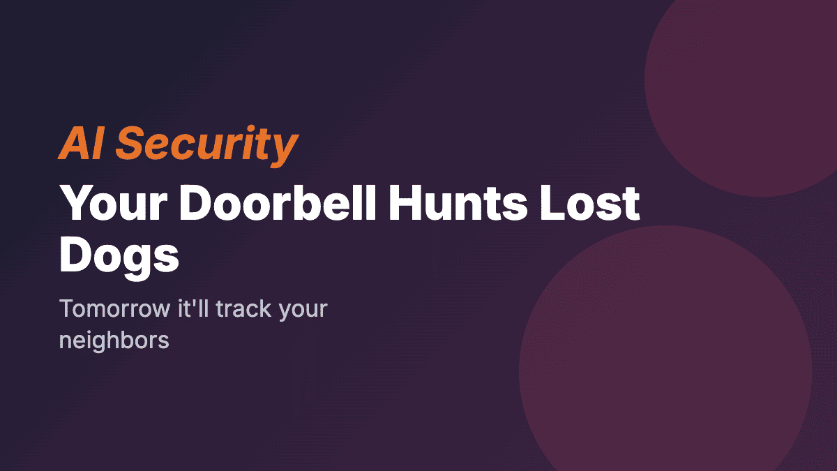 Your Ring Doorbell Is Hunting for Lost Dogs. For Now.
