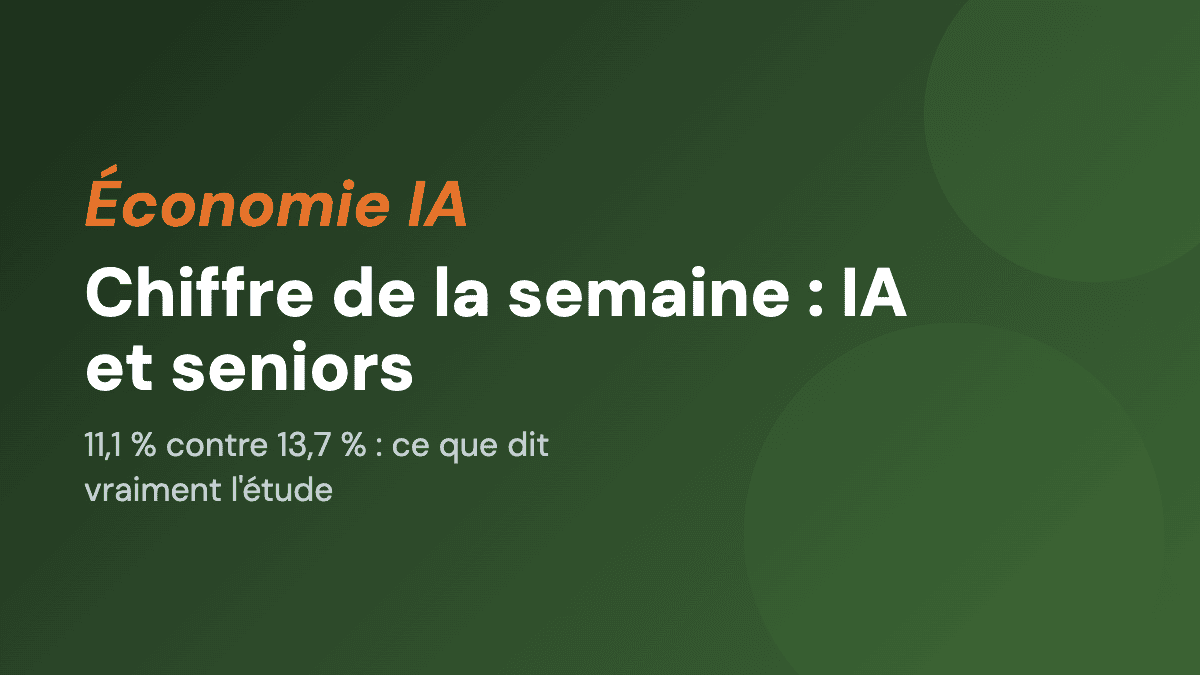 Chiffre de la semaine : IA et seniors
