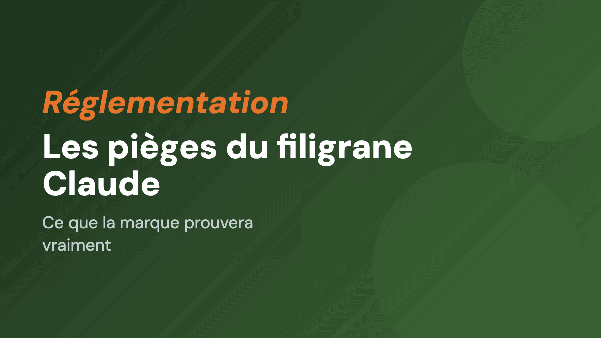 Les pièges du filigrane Claude