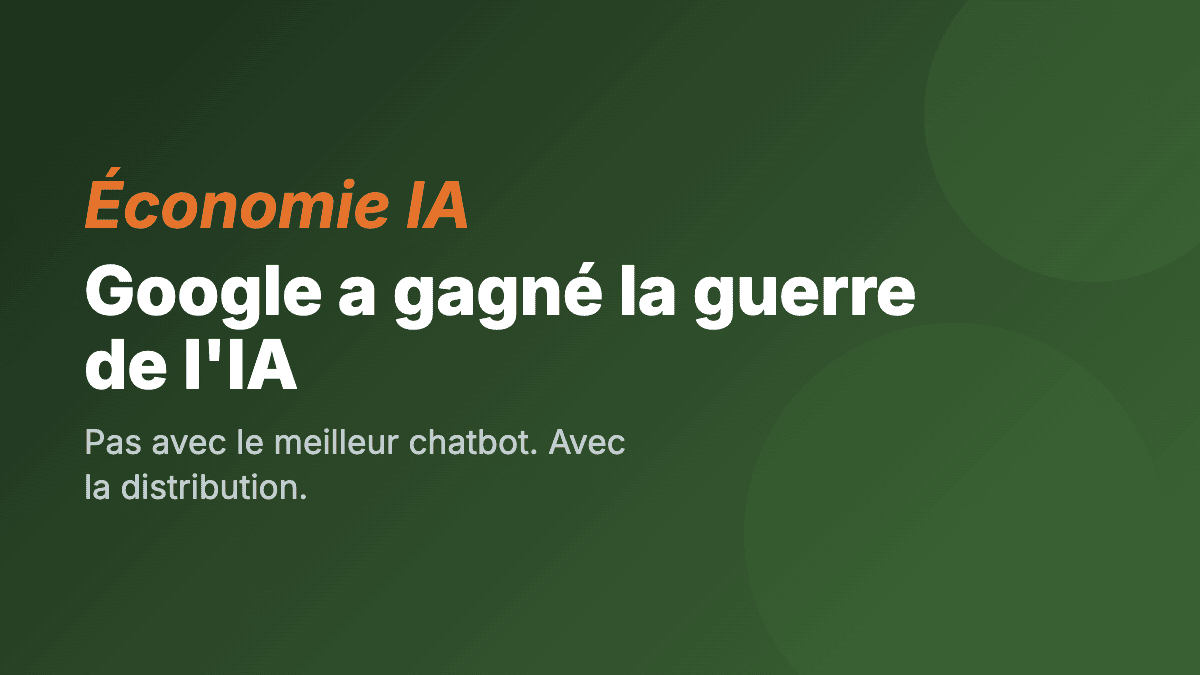 Gemini : comment Google a gagné la guerre de l'IA sans faire le meilleur chatbot