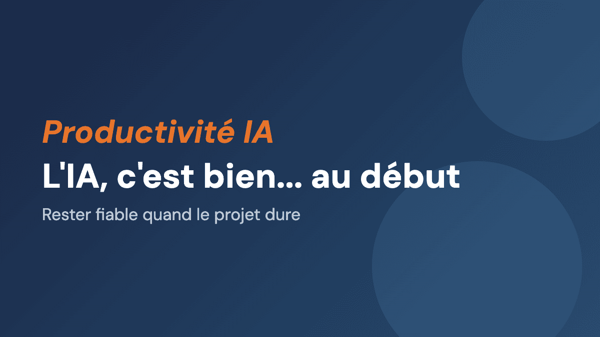 L'IA, c'est bien... au début